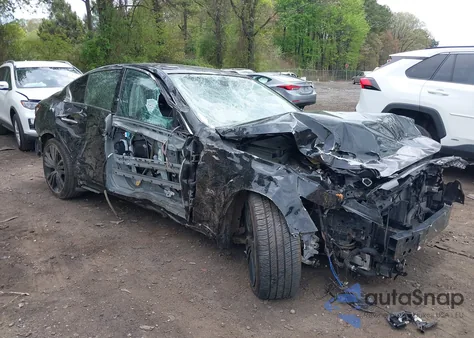 2019 Infiniti Q50 3.0T Sport from USA, damaged, VIN JN1EV7AR6KM555210